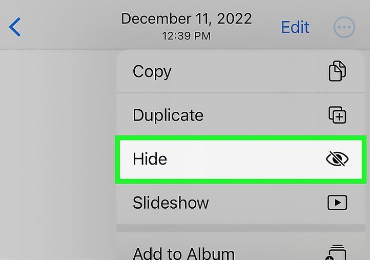 Hiding Your Photos