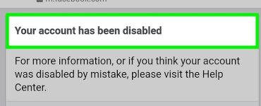 How To Recover a Disabled Facebook Account